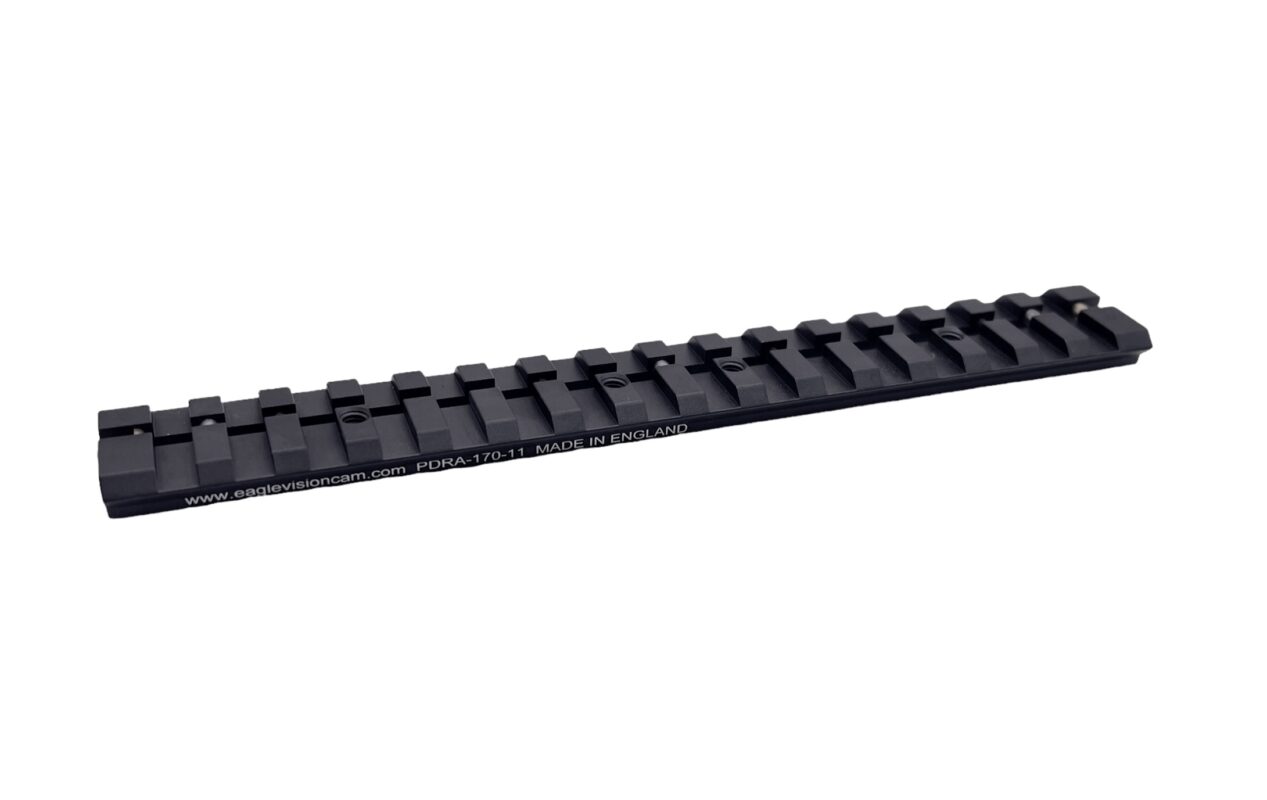 170mm 11mm/13mm Dovetail To Picatinny Rail Adaptor | Eaglevisioncam